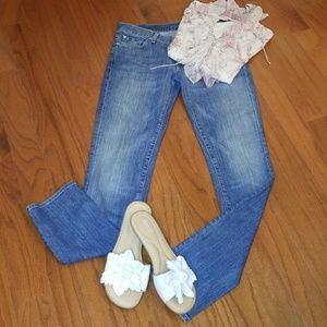 7 for all mankind straight leg jeans